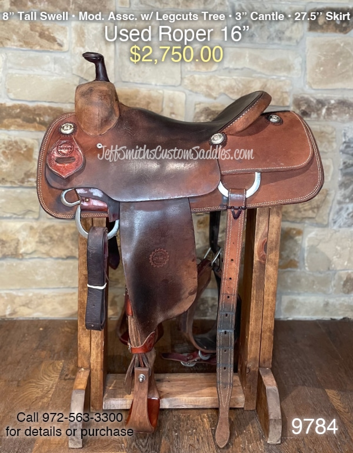 In-Stock Used Saddles | Jeff Smiths Custom Western Saddles