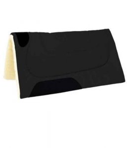 Mustang faux suede contoured saddle pad