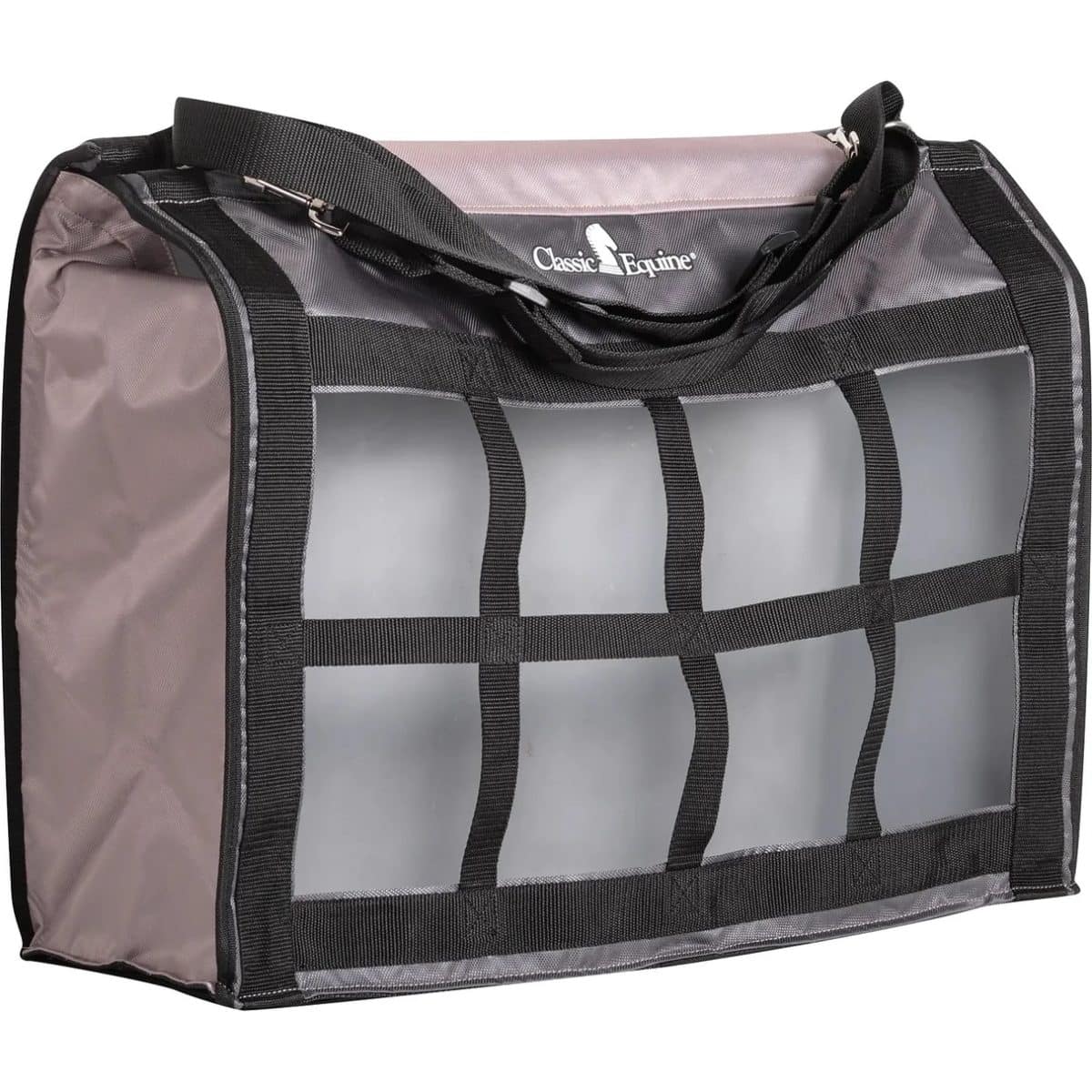 Top Load Hay Bag Grey/Tan