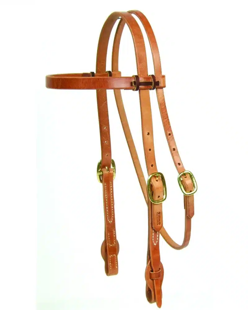 Laced 3/4 inch Headstall