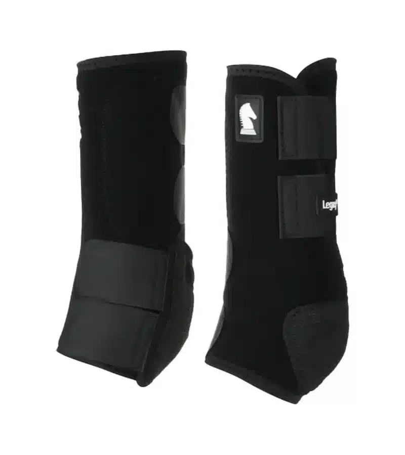 Classic Equine Legacy2 Hind Protective Boots- Black
