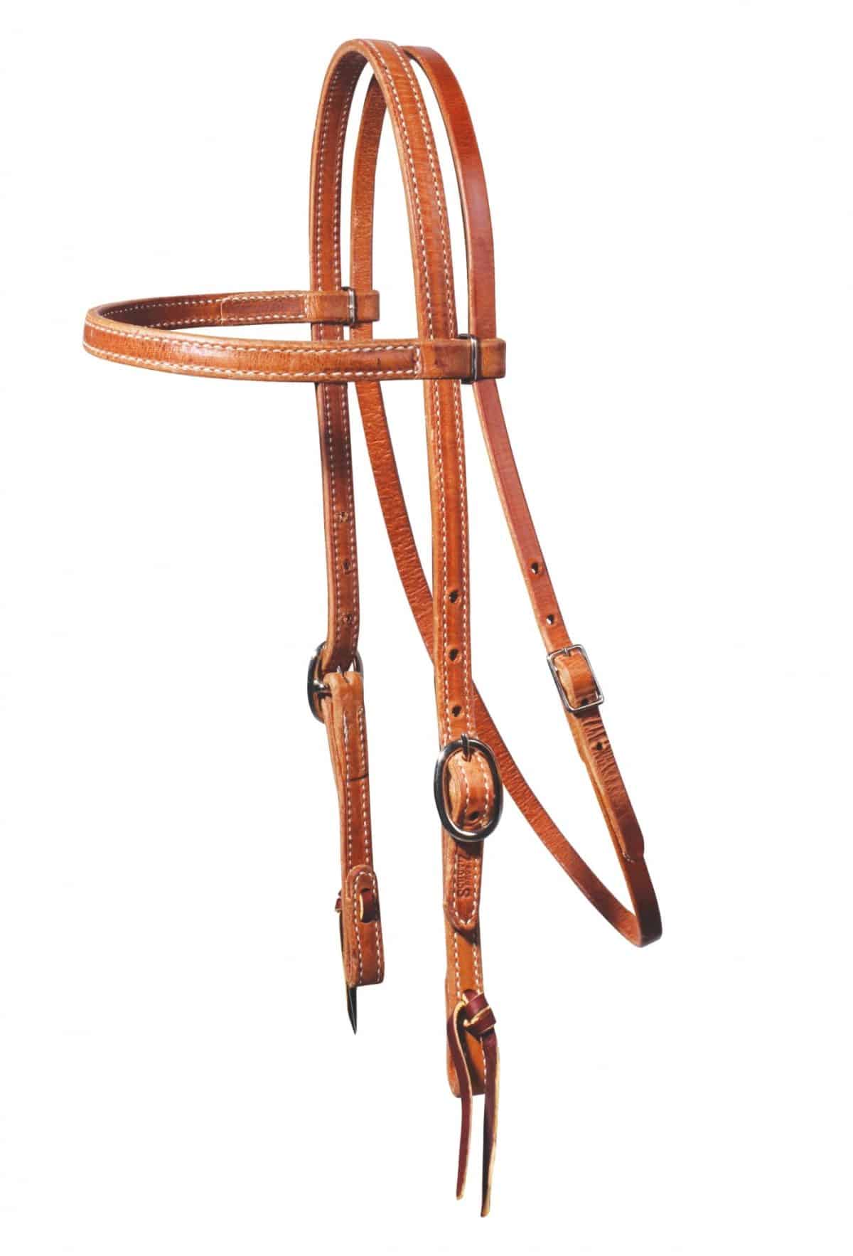 Doubled & Stitched Headstall