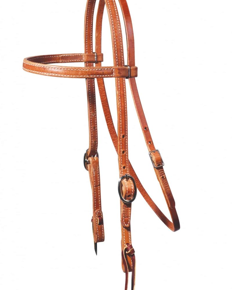 Doubled & Stitched Headstall
