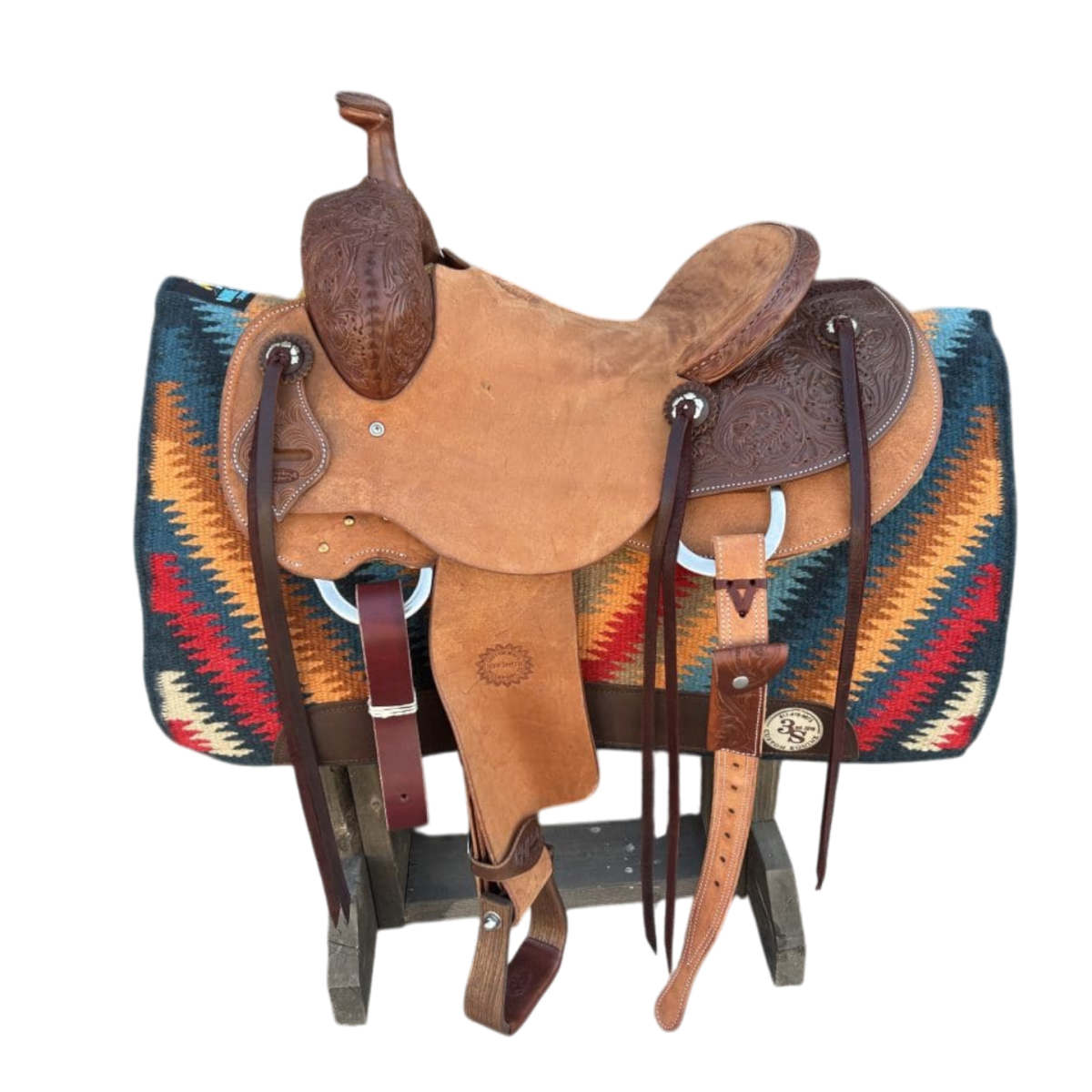 The Alltimate Show Pad - Red/Blue/Orange/Brown