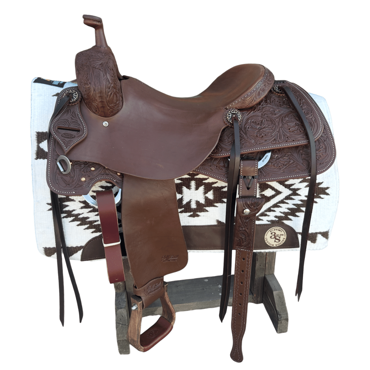 The Alltimate Show Pad - Tan & Brown
