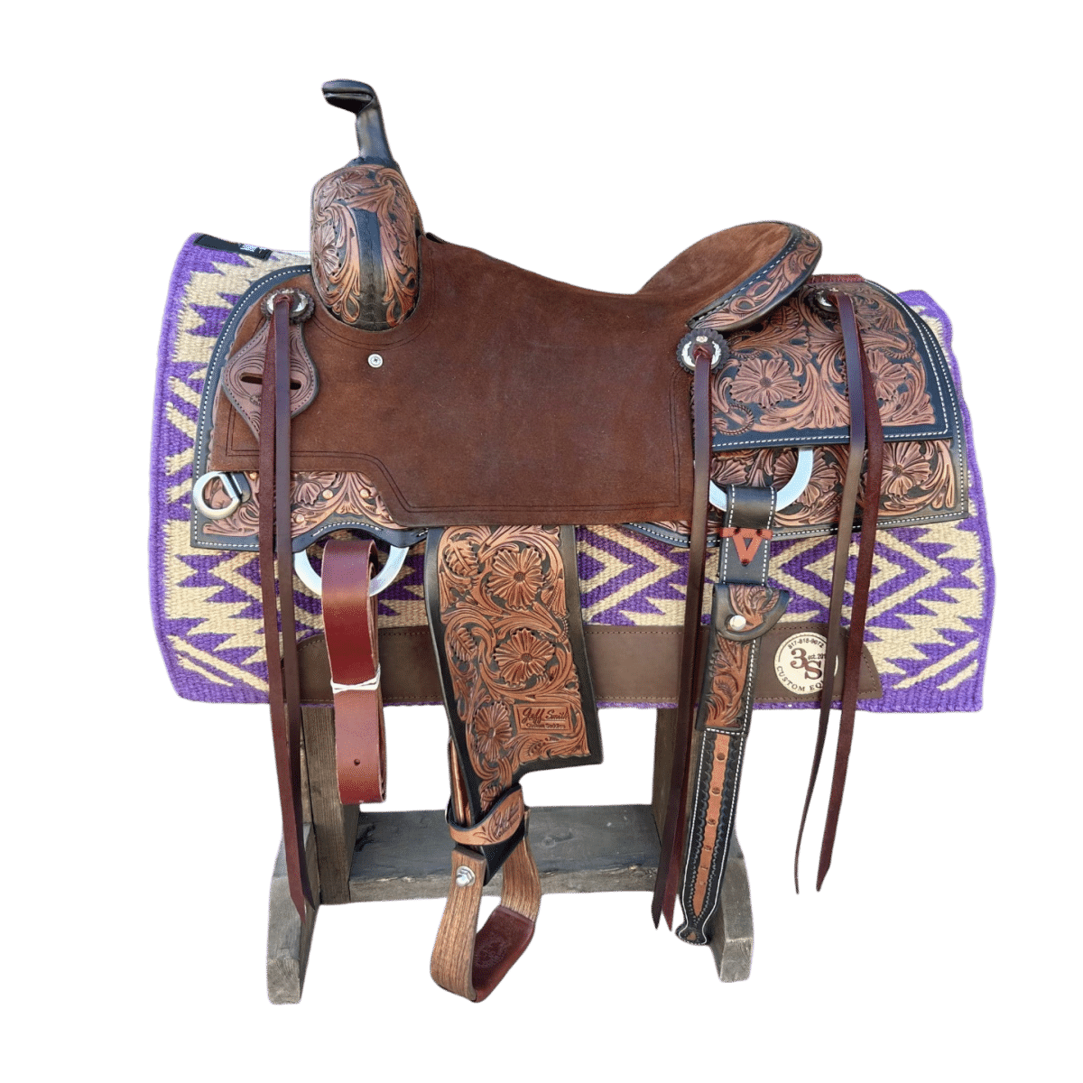 The Alltimate Show Pad - Purple/Tan